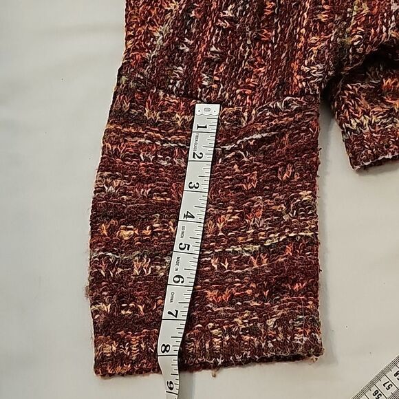 Peruvian Connection Alpaca Wool Cropped Sweater Top Size M/L - Picture 6 of 8